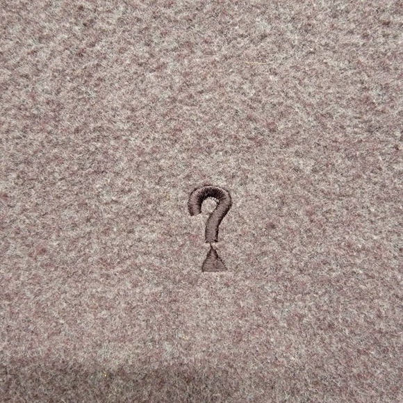 Guess USA Question Mark Logo Crewneck Sweatshirt Purple Men’s Size XL - Picture 4 of 9